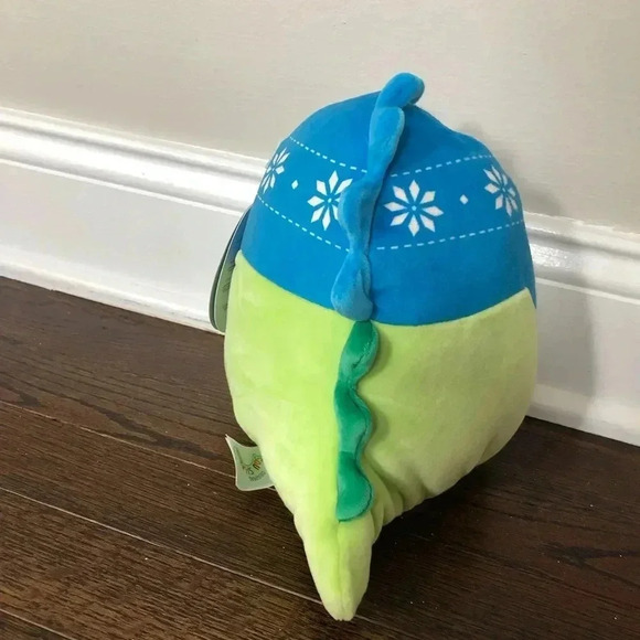 Original Squishmallows 8” Danny the Dino w/Snowflake Trapper Hat - BRAND NEW!! - Picture 3 of 7